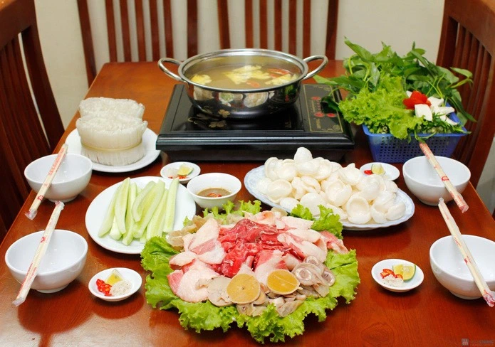 Lẩu gầu bò